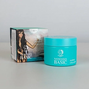 Крем для лица с коллагеном Nanoasia Basic Stop Time Marine Collagen Cream